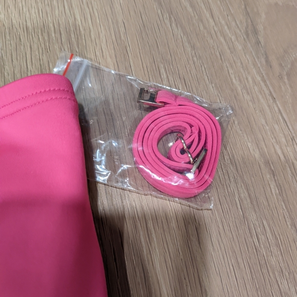 Pink Cutout One-Piece Swimsuit - Picture 6 of 10